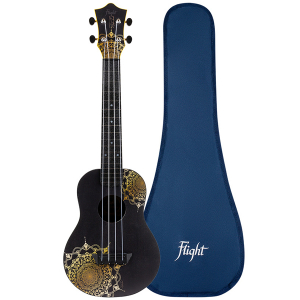 Flight TUC-40 GD Mandala Concert Travel Ukulélé