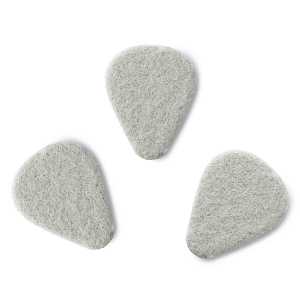 Felt Médiator pour ukulélé Dunlop 8012P (3 pièces)
