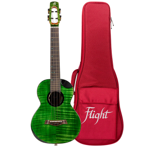Flight Comet EQ-A Green Ukulélé Ténor